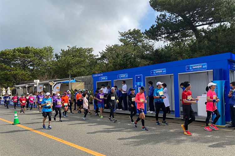 Sponsoring Fukuoka Marathon 2022 (held in November 2022)